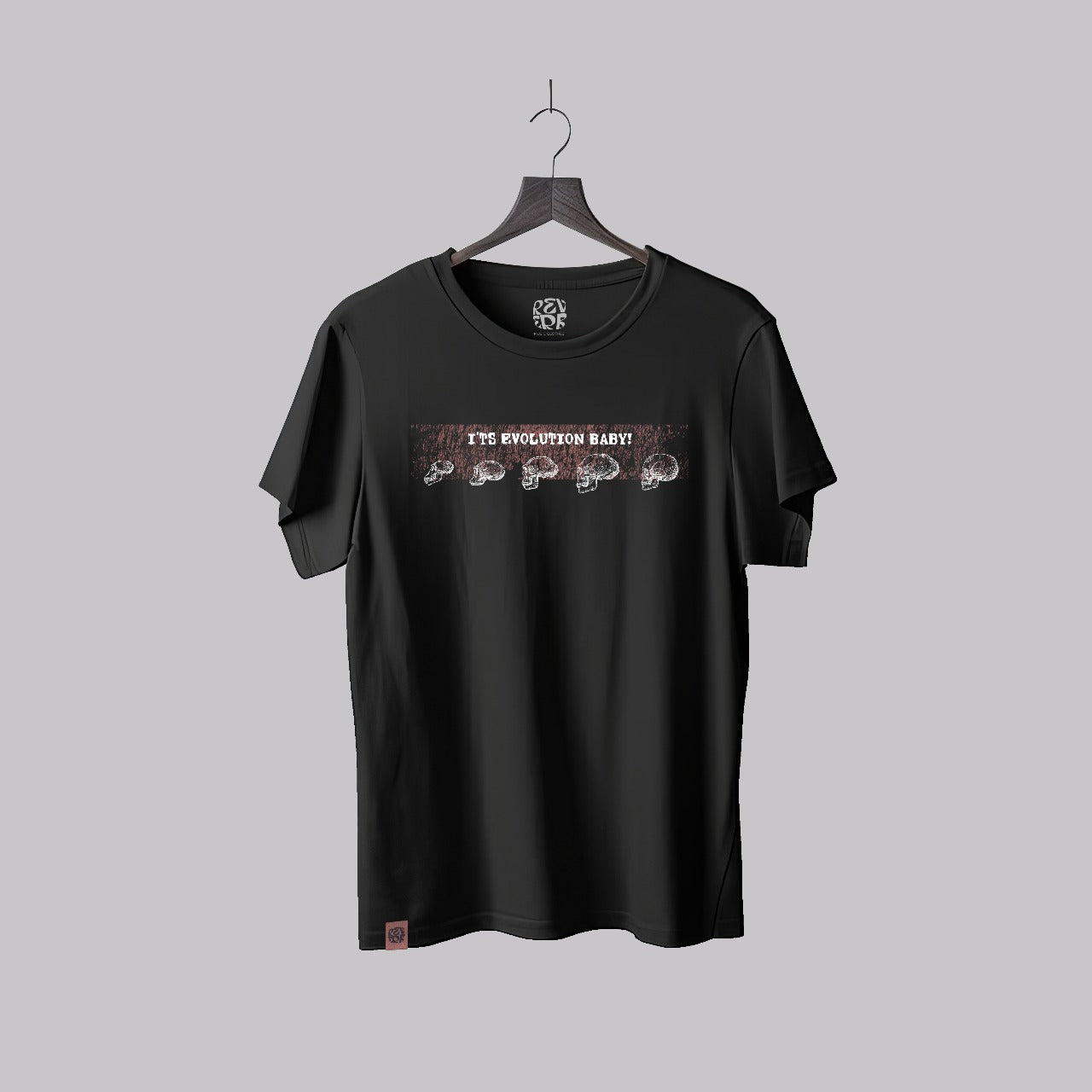 Polera Evolution Negra Hombre