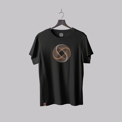 Polera Warp Negra Hombre