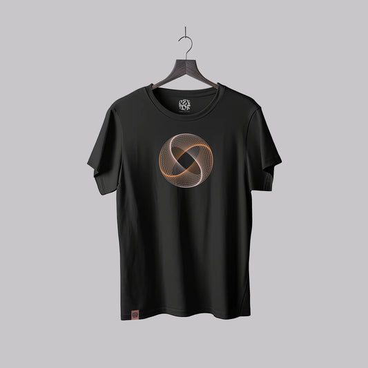 Polera Warp Negra Hombre