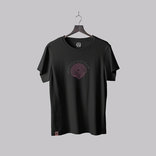 Polera Fingerprint Negra Hombre