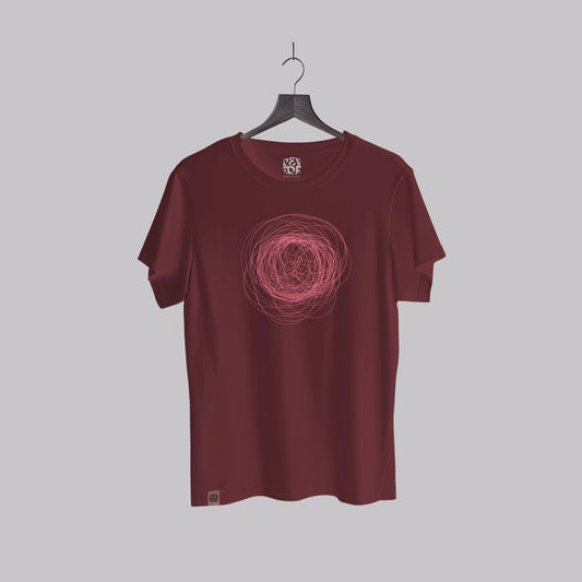 Polera Sludge Burdeo Hombre