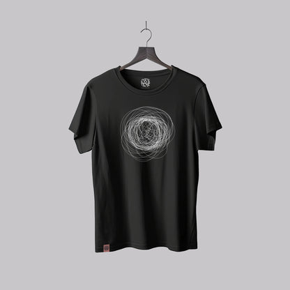 Polera Sludge Negra Hombre