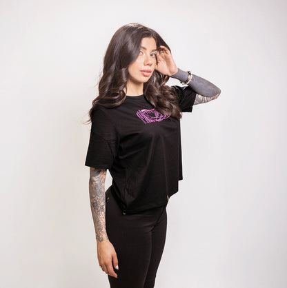 Polera Wah Negra Mujer