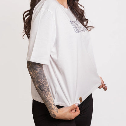 Polera Wah Blanca Mujer