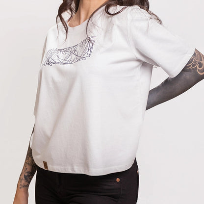 Polera Wah Blanca Mujer
