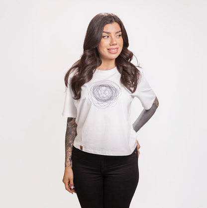 Polera Sludge Negra Mujer