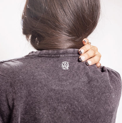 Polera Star Is Born Negra Mujer